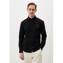 Camisa Tom Tailor Oxford Shirt/Black 1045930 29999 - Imagen 1