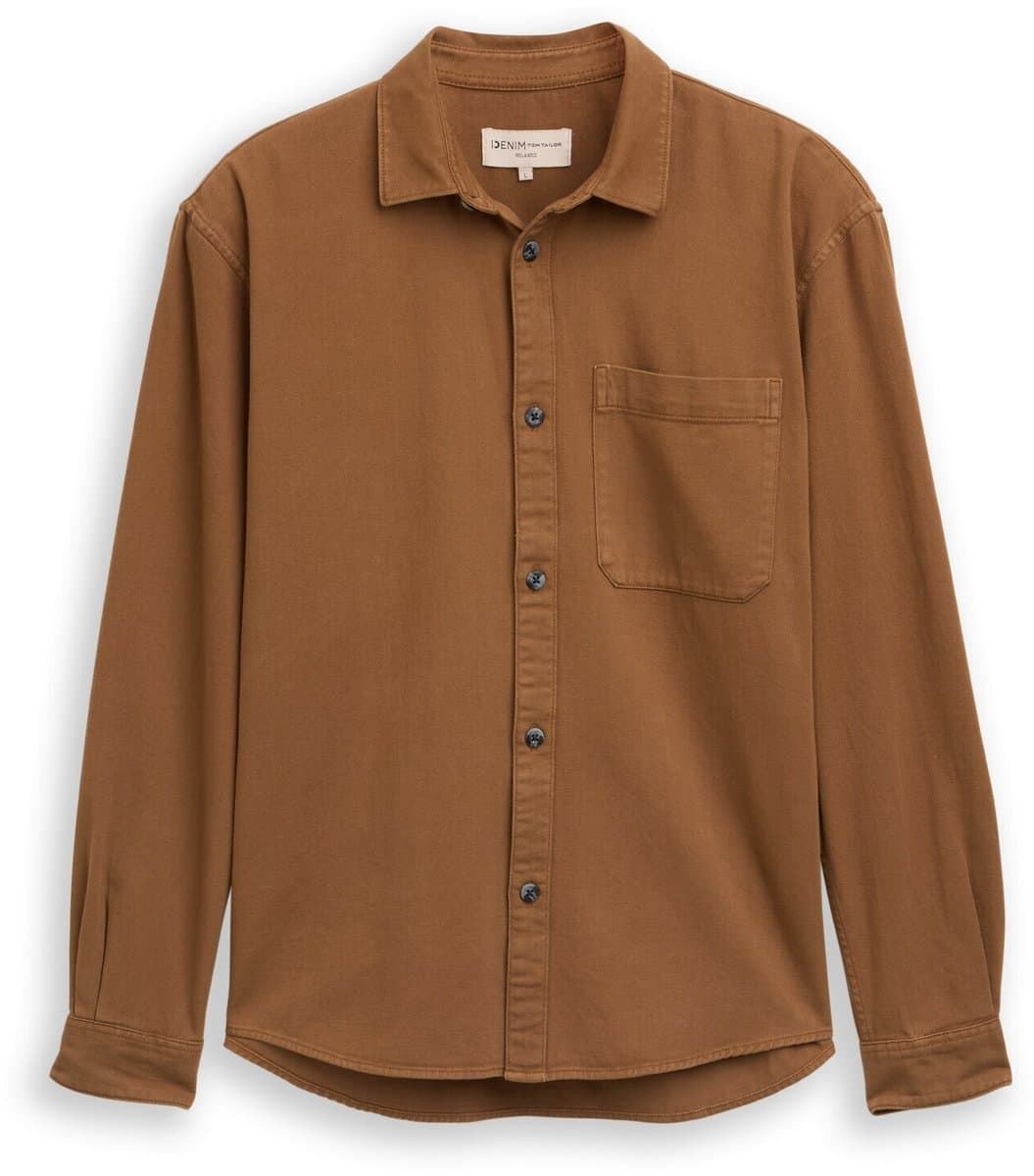 Camisa Tom Tailor Relaxed Garment Dye SHirt 1045179 15033 - Imagen 1