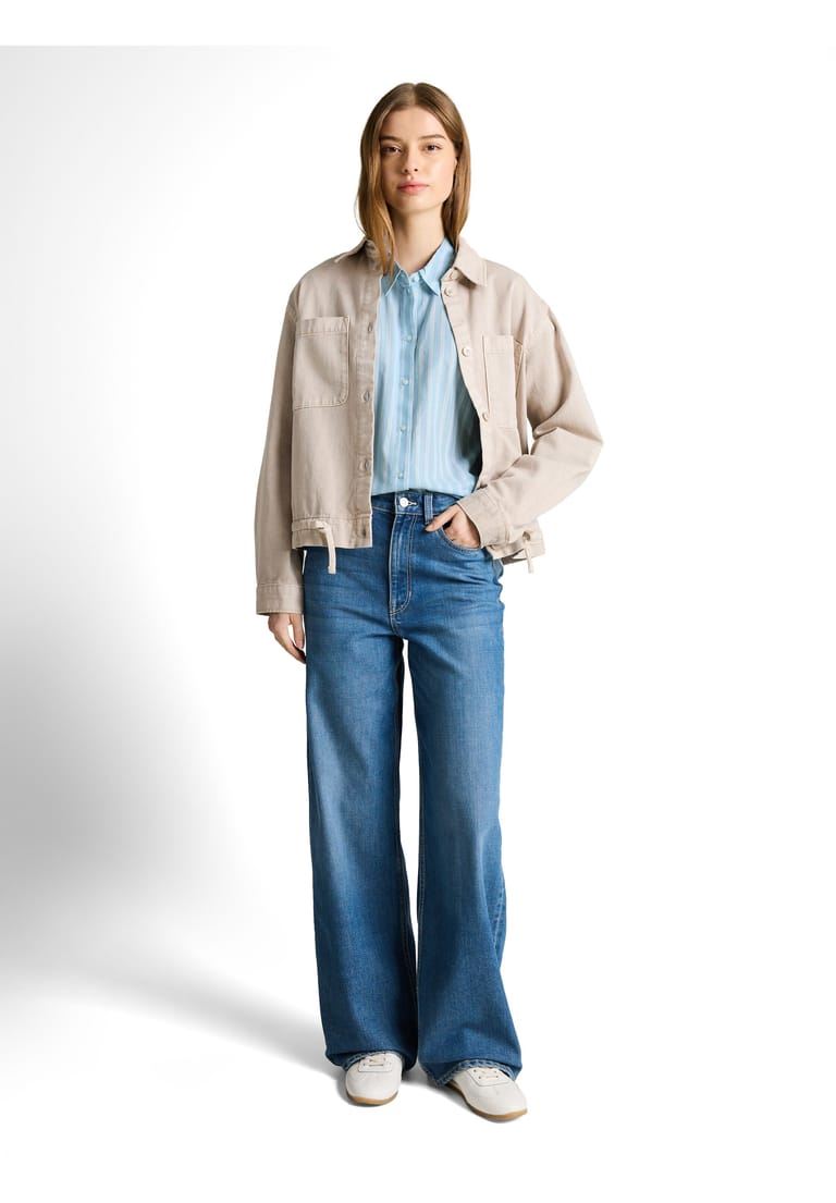 Camisa Tom Tailor Shortsleeve Cotton Blue 1050272 39863 - Imagen 1