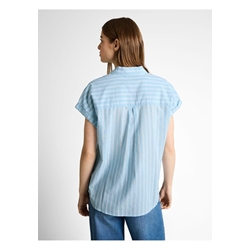 Camisa Tom Tailor Shortsleeve Cotton Blue 1050272 39863 - Imagen 2