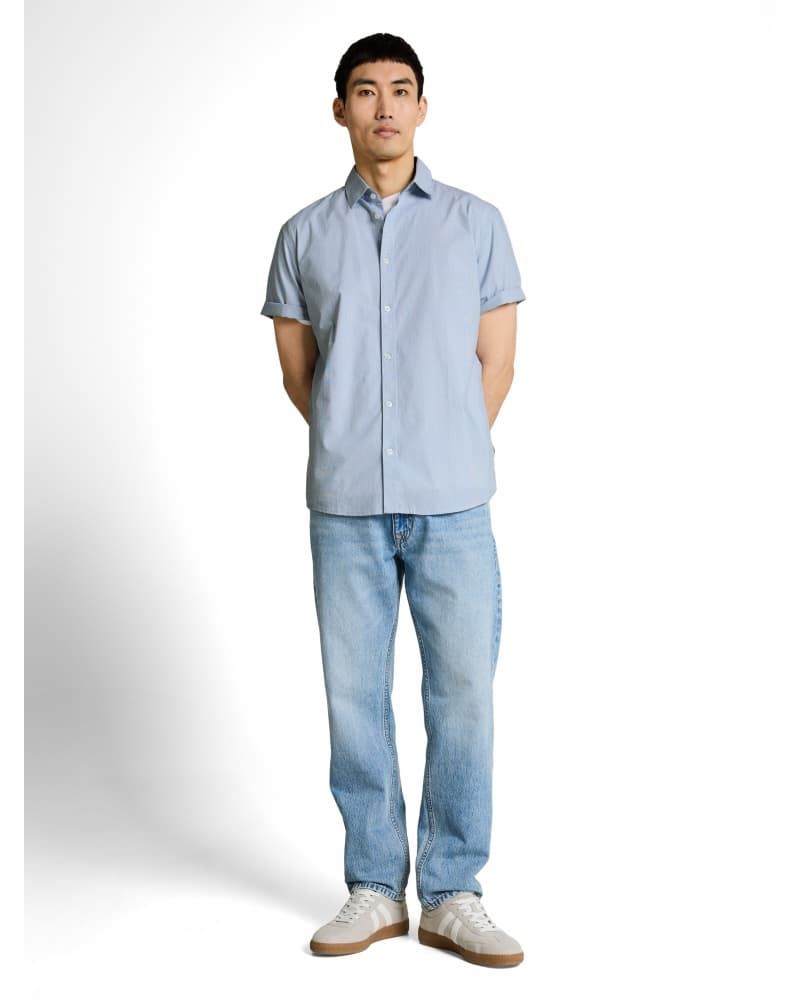 Camisa Tom Tailor Striped Poplin Blue 1049594 39592 - Imagen 3