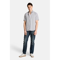 Camisa Tom Tailor Striped Poplin Grey 1049594 39593 - Imagen 1
