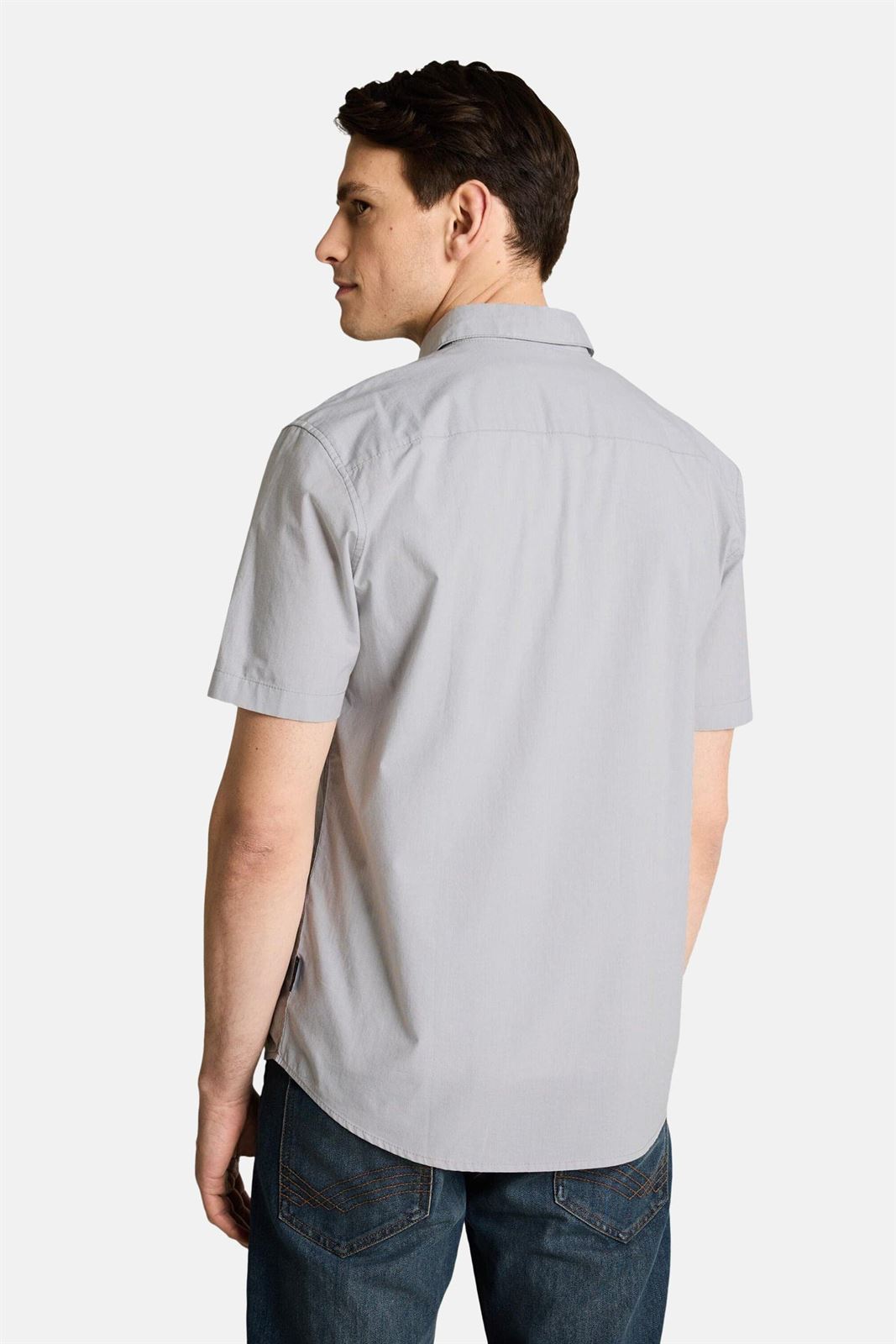 Camisa Tom Tailor Striped Poplin Grey 1049594 39593 - Imagen 2