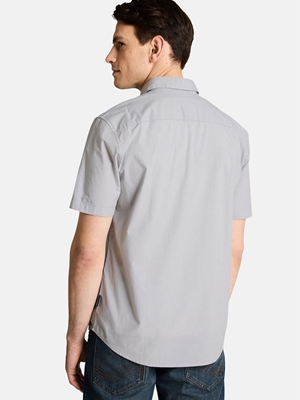 Camisa Tom Tailor Striped Poplin Grey 1049594 39593 - Imagen 2