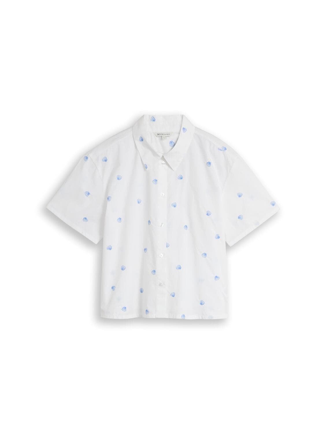 Camisa Tom Tailor White Shell 1052080 40580 - Imagen 1