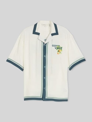 Camisa Tom Tailor Wool White 1049667 12906 - Imagen 2