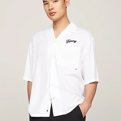 Camisa Tommy Jeans DM0DM18945 YBR white - Imagen 2