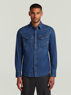 Camisa Vaquera G-Star Raw Dakota slim D23616 D252 G749 - Imagen 1