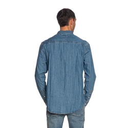 Camisa Vaquera Tommy Jeans Denim Medium - Imagen 2