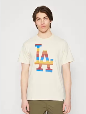 Camiseta '47 Echo tee natural 576744 LA DODGERS - Imagen 1