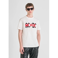 Camiseta ACDC Antony Morato Regular Fit MMKS02570 FA100240 1011 - Imagen 1