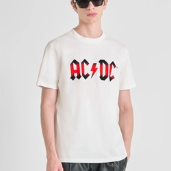 Camiseta ACDC Antony Morato Regular Fit MMKS02570 FA100240 1011 - Imagen 1