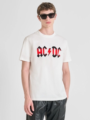 Camiseta ACDC Antony Morato Regular Fit MMKS02570 FA100240 1011 - Imagen 1