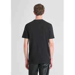Camiseta ACDC Antony Morato Regular Fit MMKS02570 FA100240 9000 - Imagen 2