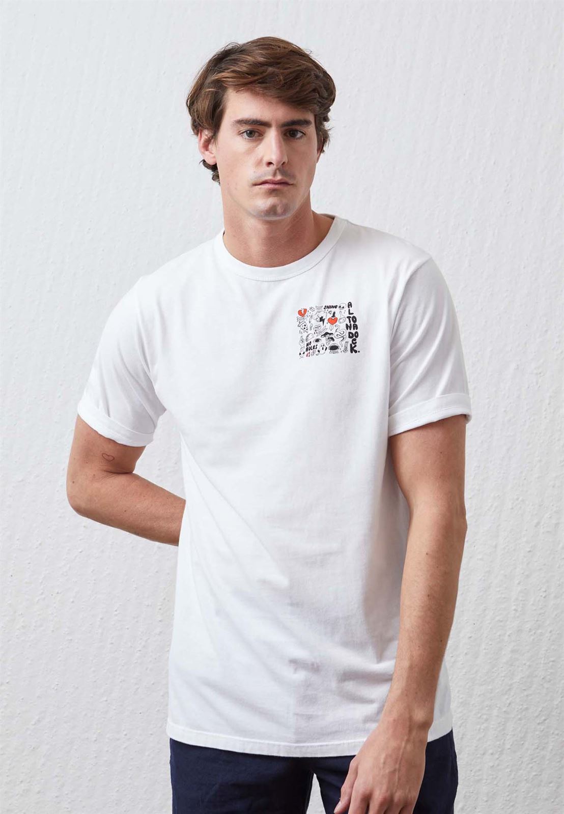Camiseta Altonadock 105088 blanco - Imagen 1