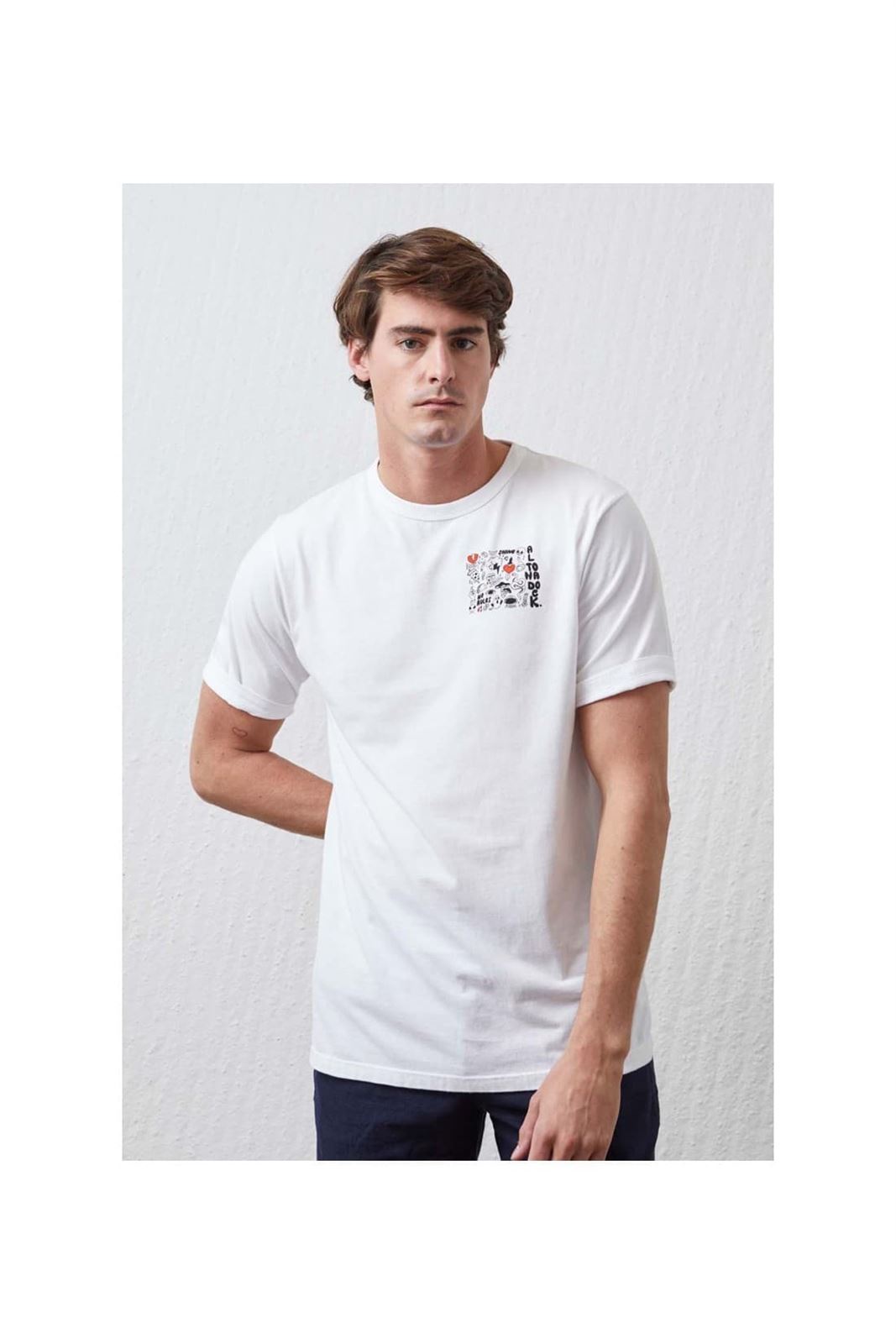Camiseta Altonadock 105088 blanco - Imagen 1