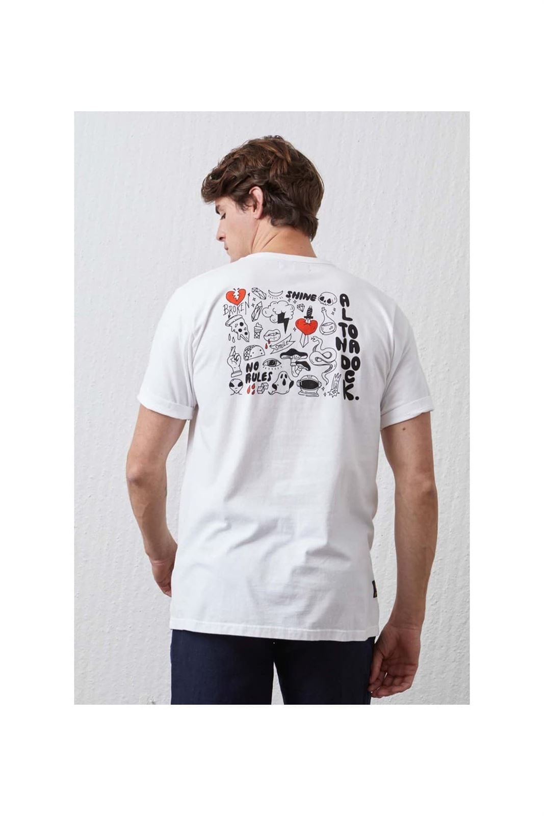 Camiseta Altonadock 105088 blanco - Imagen 3
