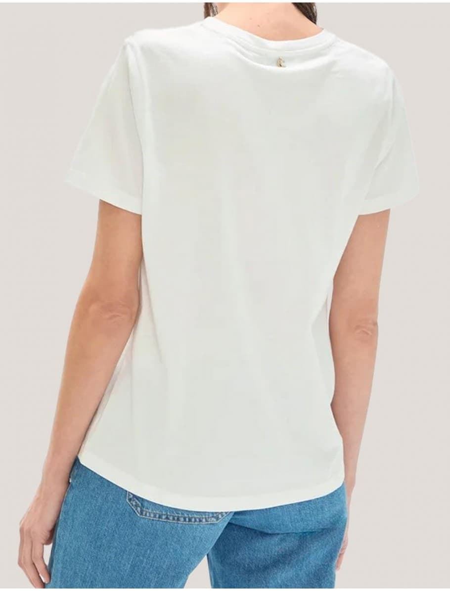 Camiseta animal con palmeras Lola Casademunt LS2615019 - Imagen 2