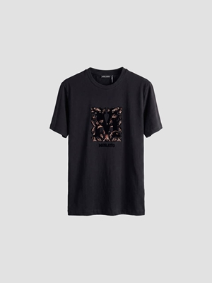 Camiseta Antony Morato Black MMKS02687 FA100240 9000 - Imagen 1