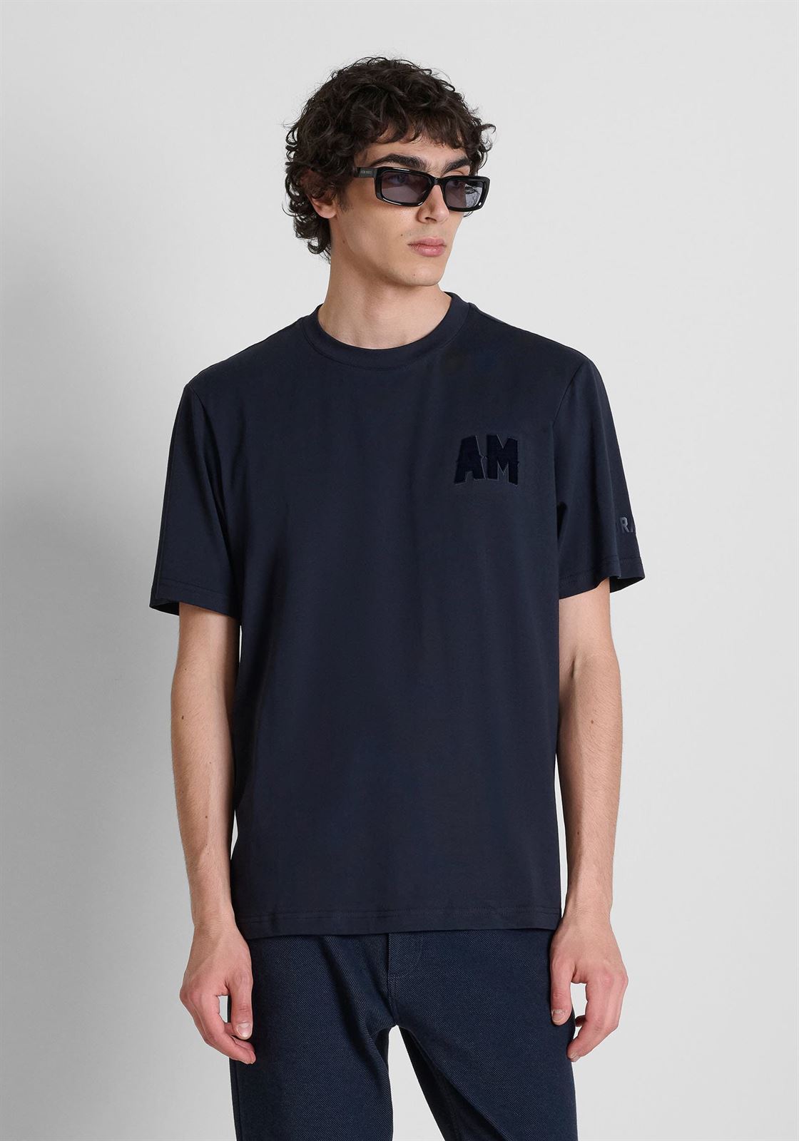 Camiseta Antony Morato Black MMKS02689 FA100240 7139 - Imagen 2