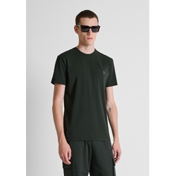 Camiseta Antony Morato Bosque Verde Super Slim MMKS02731 FA120033 4082 - Imagen 2