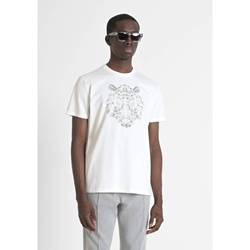 Camiseta Antony Morato Crema MMKS02477 FA100240 1011 - Imagen 2