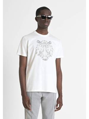 Camiseta Antony Morato Crema MMKS02477 FA100240 1011 - Imagen 2