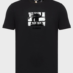 Camiseta Antony Morato Early Collection Black MMKS02606 FA100258 9000 - Imagen 1