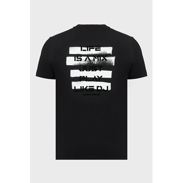 Camiseta Antony Morato Early Collection Black MMKS02606 FA100258 9000 - Imagen 2