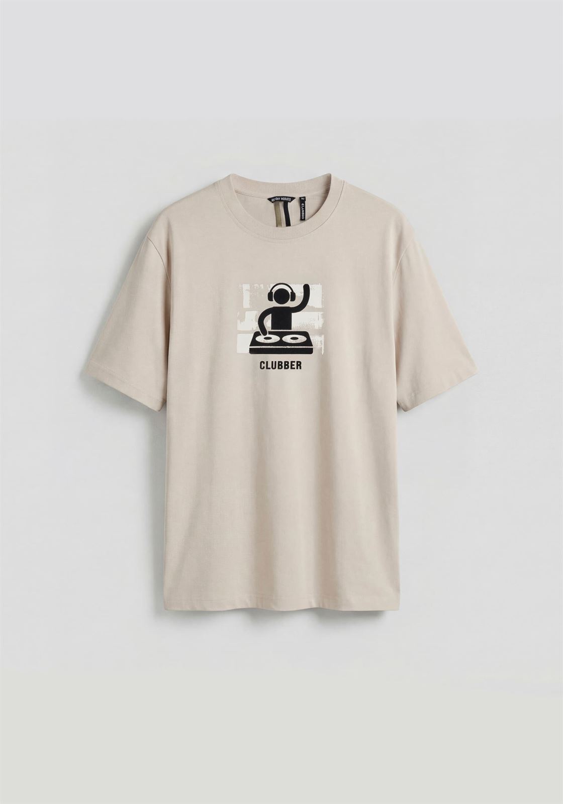 Camiseta Antony Morato Early Collection Paper MMKS02606 FA100258 1016 - Imagen 1