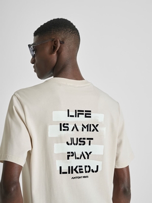 Camiseta Antony Morato Early Collection Paper MMKS02606 FA100258 1016 - Imagen 2