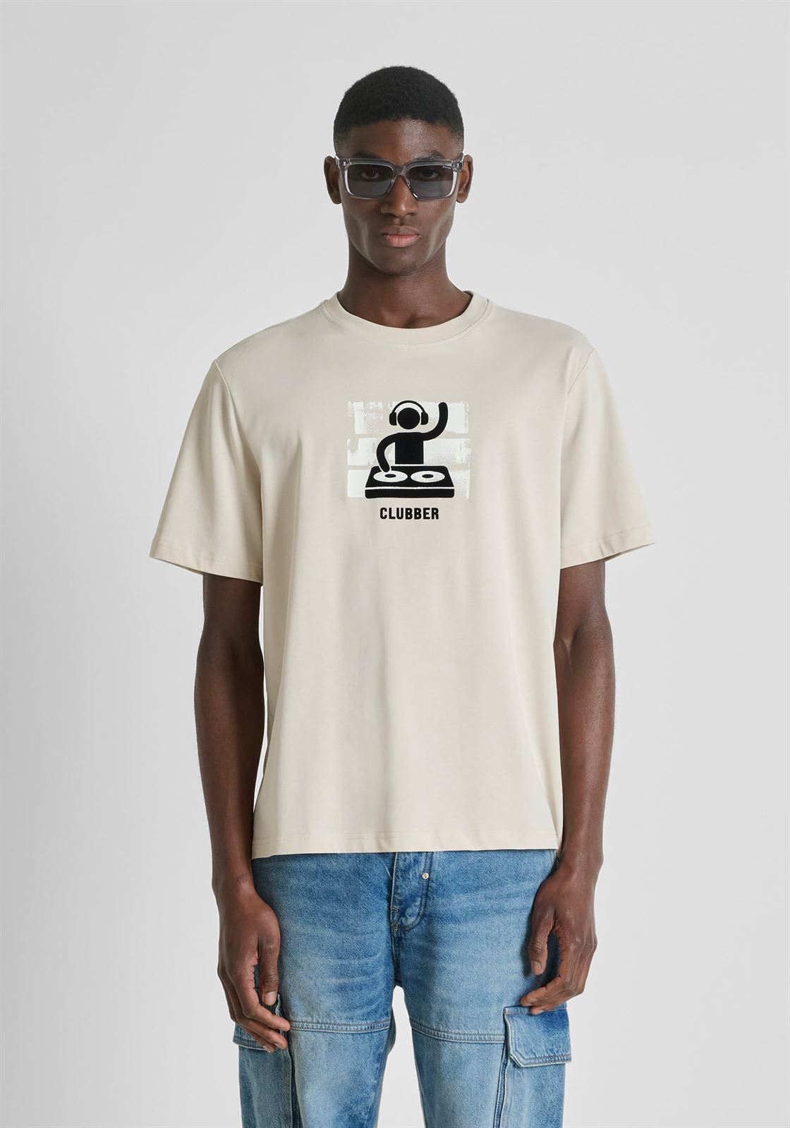 Camiseta Antony Morato Early Collection Paper MMKS02606 FA100258 1016 - Imagen 4