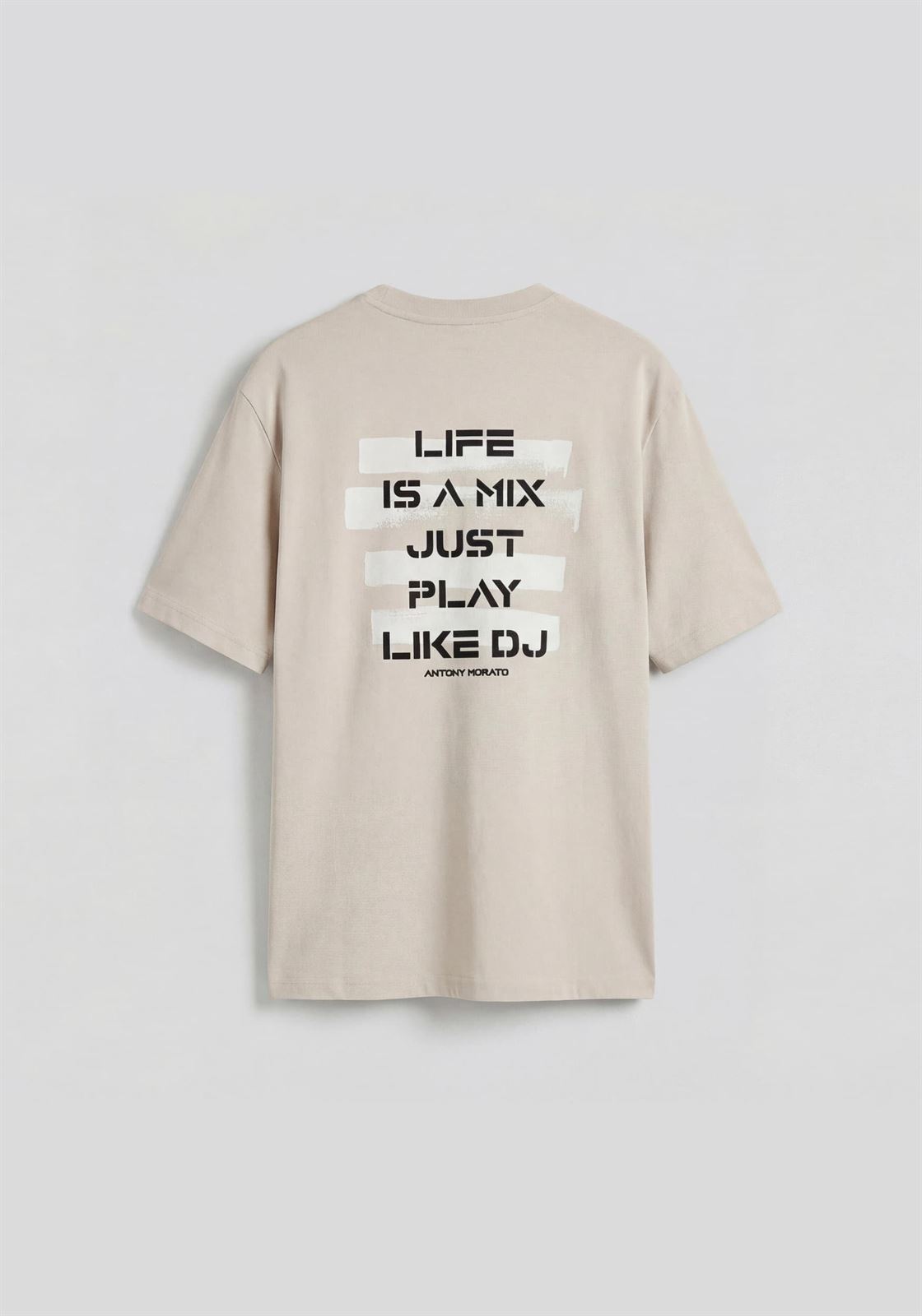 Camiseta Antony Morato Early Collection Paper MMKS02606 FA100258 1016 - Imagen 6