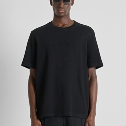 Camiseta Antony Morato Early Collection Relaxed Fit Black MMKS02607 FA100268 9000 - Imagen 2