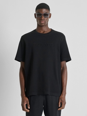 Camiseta Antony Morato Early Collection Relaxed Fit Black MMKS02607 FA100268 9000 - Imagen 2