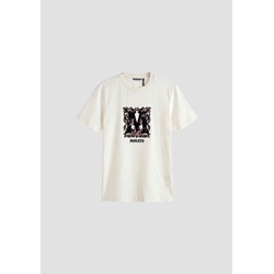 Camiseta Antony Morato Manteca MMKS02687 FA100240 1021 - Imagen 1