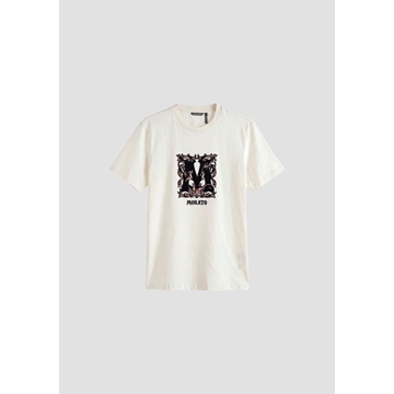 Camiseta Antony Morato Manteca MMKS02687 FA100240 1021 - Imagen 1