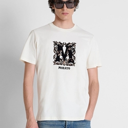 Camiseta Antony Morato Manteca MMKS02687 FA100240 1021 - Imagen 2
