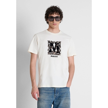 Camiseta Antony Morato Manteca MMKS02687 FA100240 1021 - Imagen 2