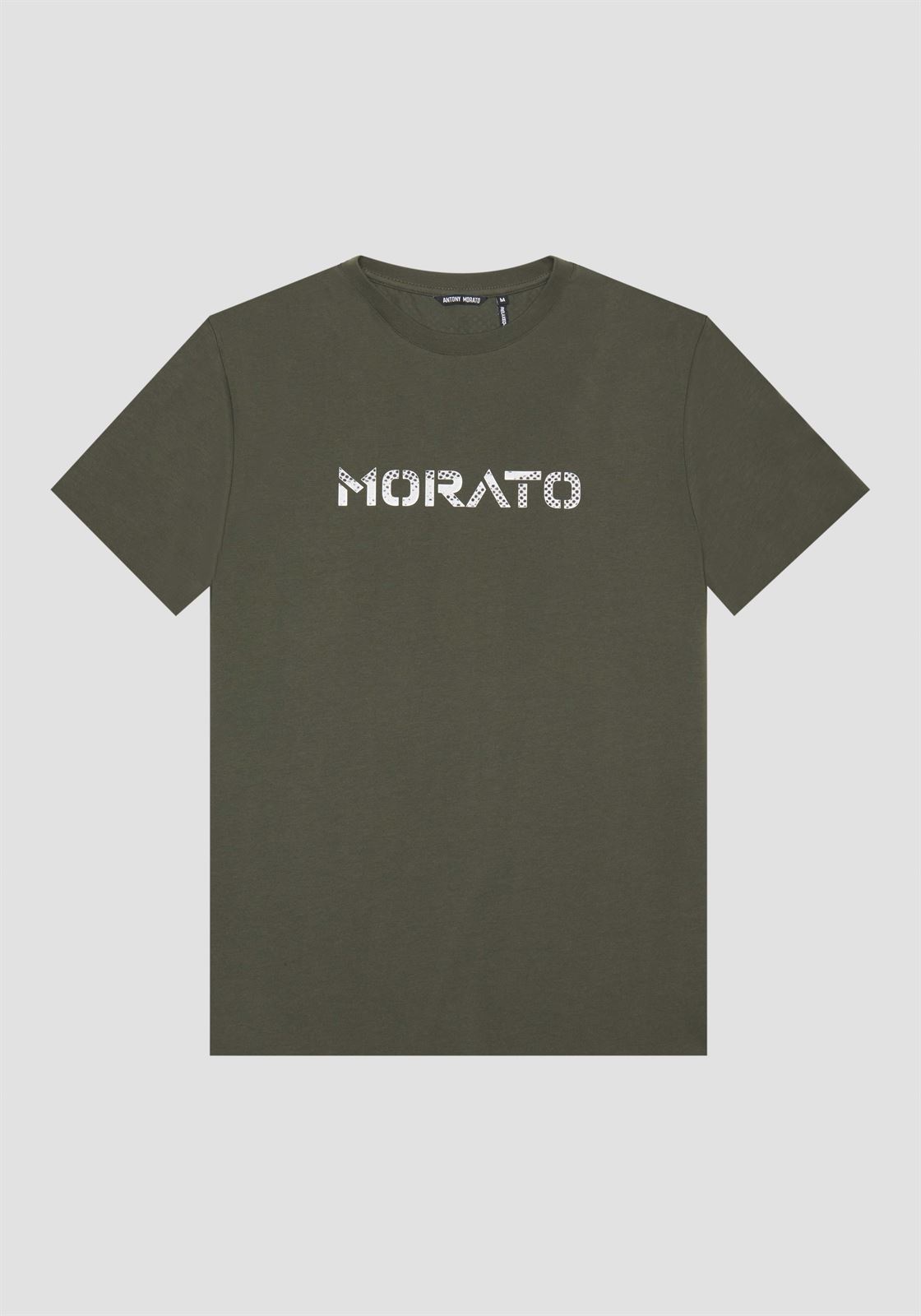 Camiseta ANTONY MORATO MMKS02391-FA100239 verde militar - Imagen 1