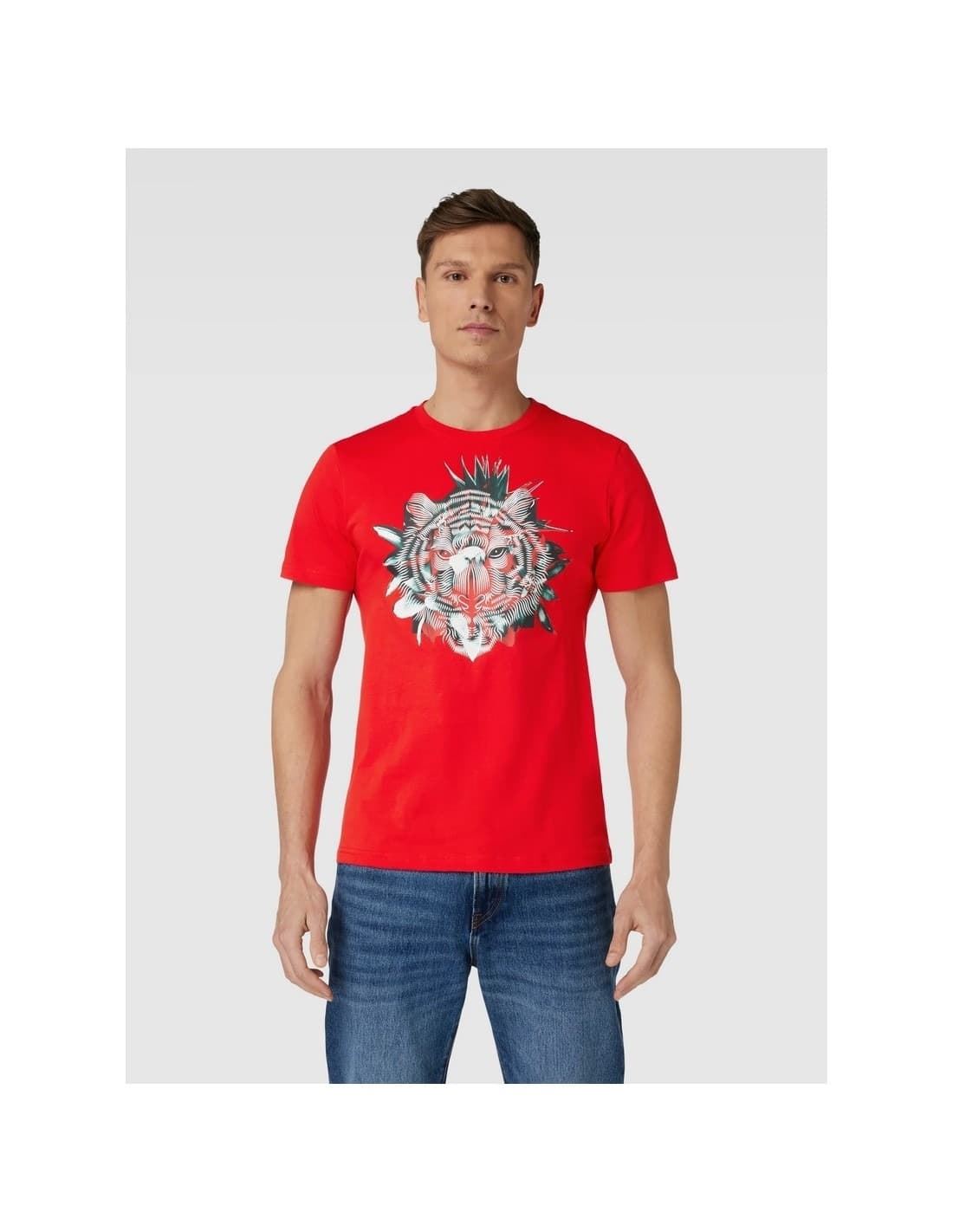 Camiseta ANTONY MORATO MMKS02399-FA100144 ROJO AMAPOLA - Imagen 2