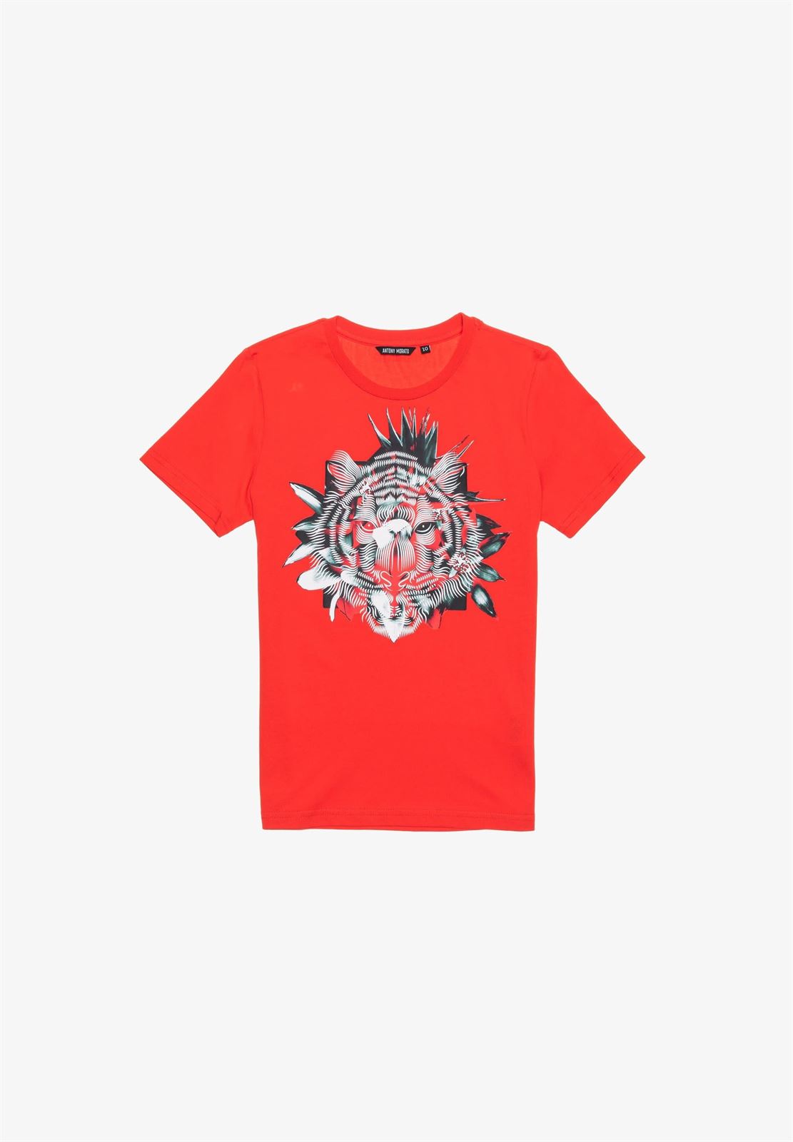 Camiseta ANTONY MORATO MMKS02399-FA100144 ROJO AMAPOLA - Imagen 1