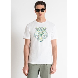 Camiseta Antony Morato MMKS02406 FA100240 crema - Imagen 1