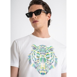 Camiseta Antony Morato MMKS02406 FA100240 crema - Imagen 2