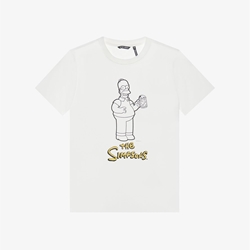 Camiseta Antony Morato MMKS02416 FA100240 crema - Imagen 1