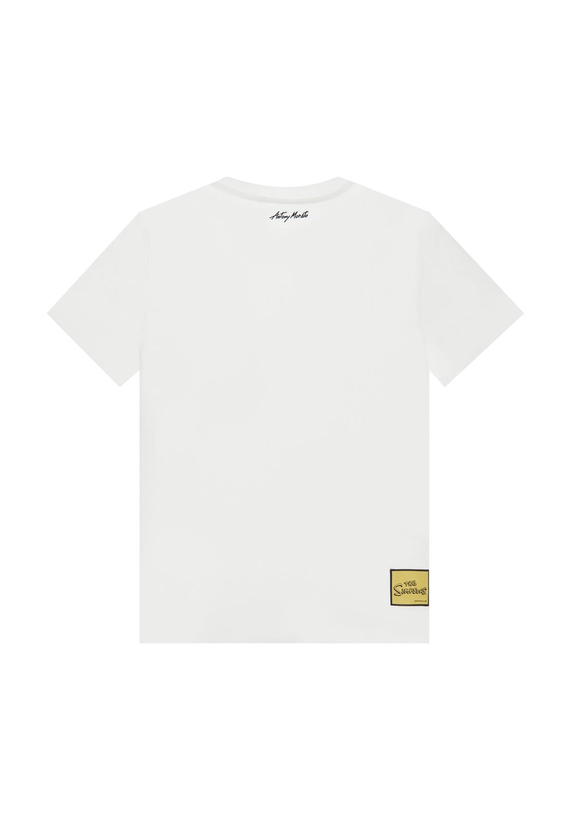 Camiseta Antony Morato MMKS02416 FA100240 crema - Imagen 2