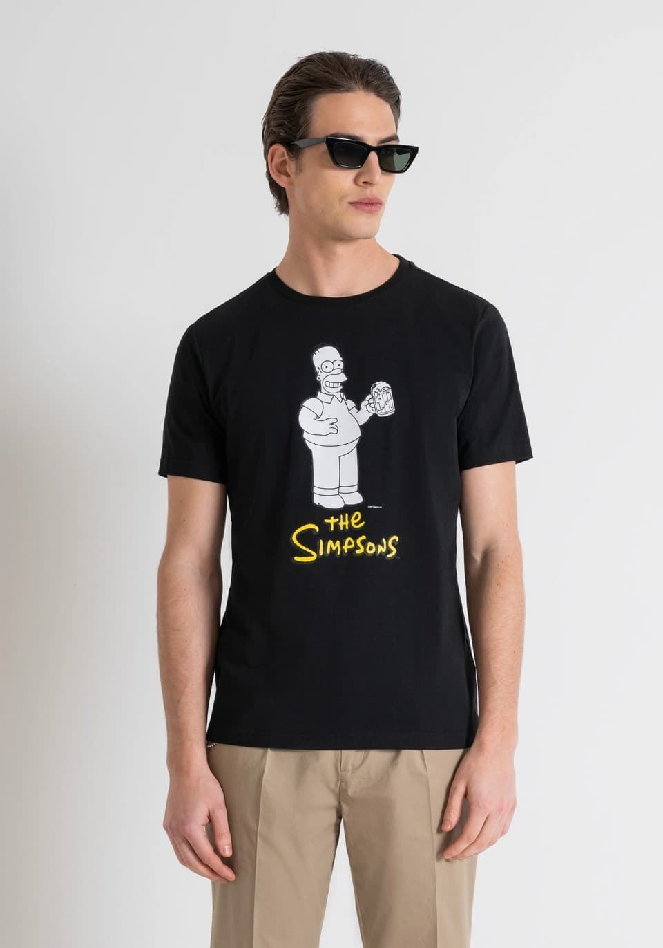 Camiseta Antony Morato MMKS02416 FA100240 negro - Imagen 1
