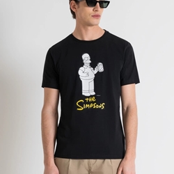 Camiseta Antony Morato MMKS02416 FA100240 negro - Imagen 1