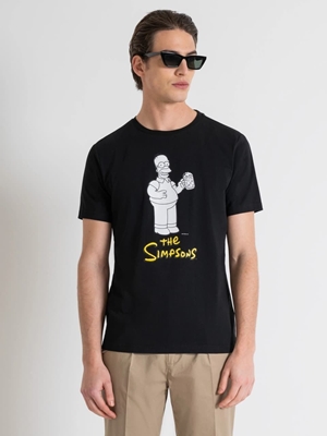 Camiseta Antony Morato MMKS02416 FA100240 negro - Imagen 1