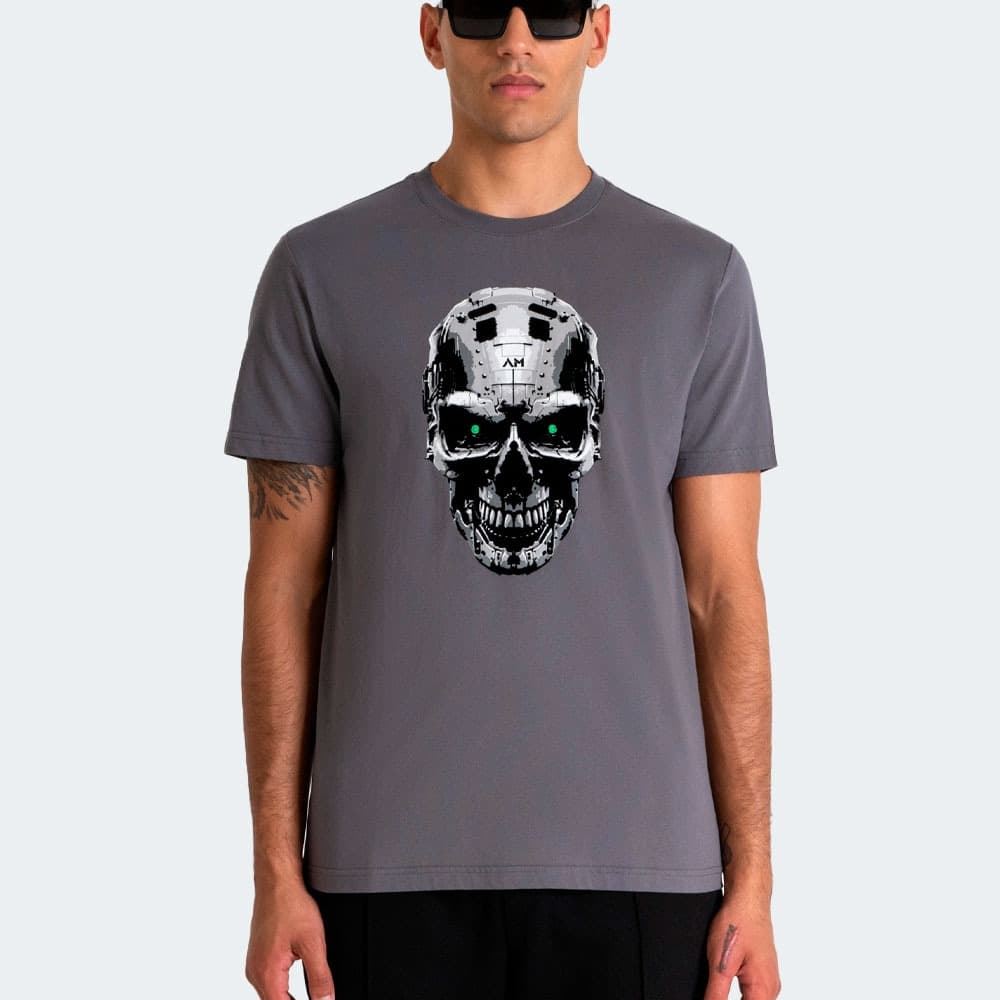 Camiseta Antony Morato MMKS02428 FA100144 9074 antrancita - Imagen 1